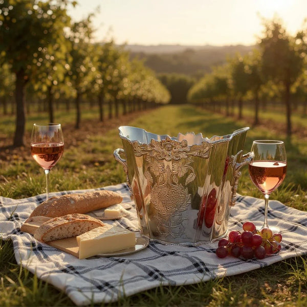 Gulrukh – Large Brass Vase/ Wine Chiller