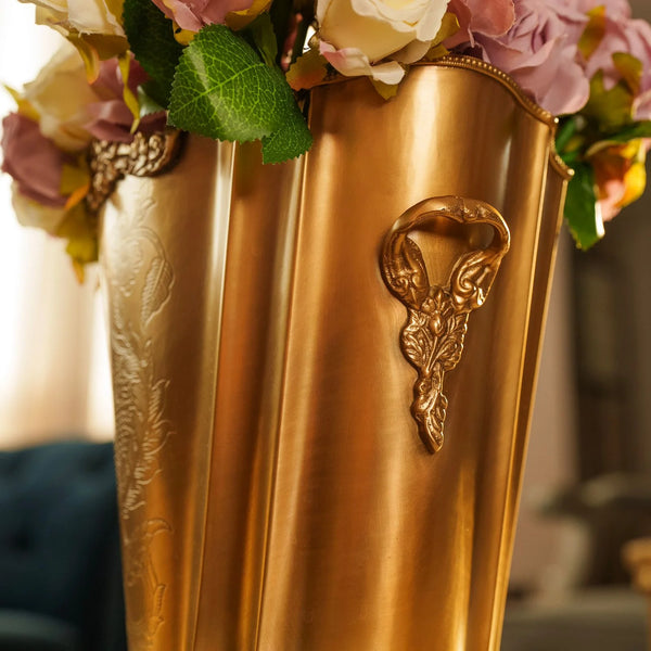 Gulrukh – Large Brass Vase/ Wine Chiller