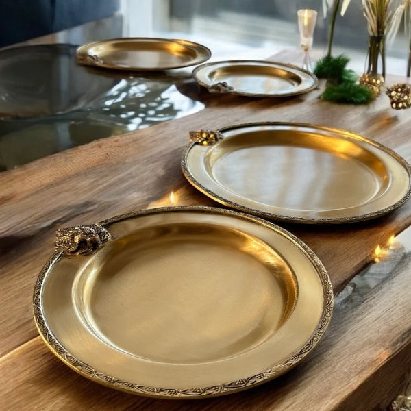 Shahgul – Brass Snack Plate