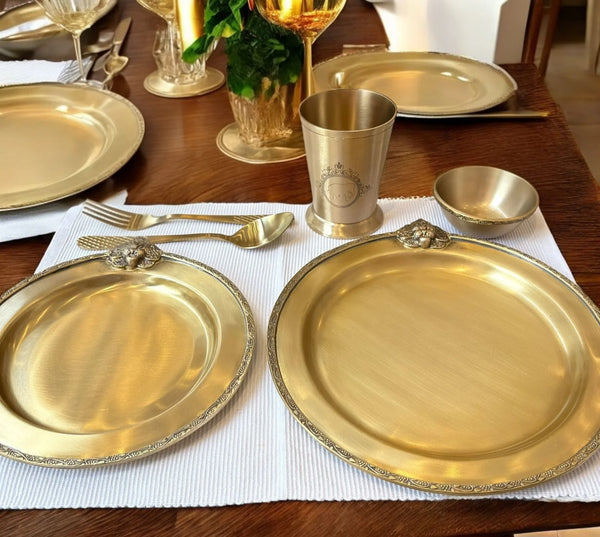 Shahgul – Brass Snack Plate