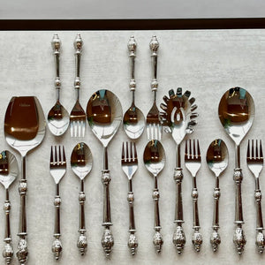 Amála Saghir - 12 Piece Spoon & Fork Set: The Perfect Pairing for Every Plate