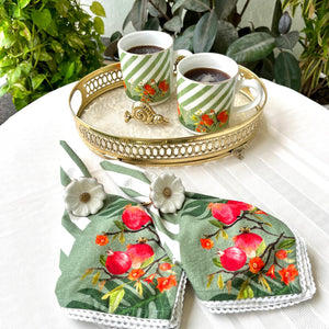 Gardenia - Porcelain Mugs