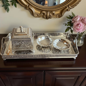 Afsaneh Hand-Engraved Brass Treasure Box