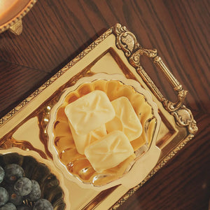 Mahrín Hand-Cast Brass Shell Dishes - Set of 2