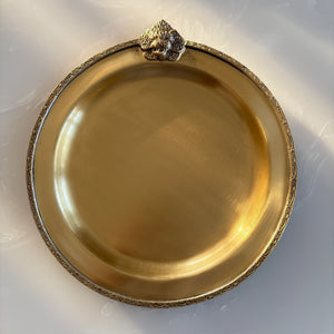 Shahgul – Brass Dinner Plate (10”)